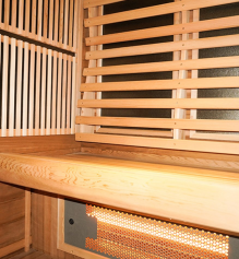 1-2 personer Halvglass halvtre struktur vertikal type