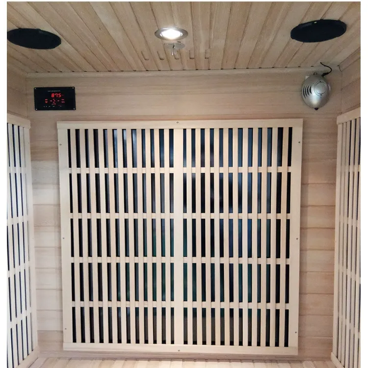 Fullspektrum infrarød hjemmebadstue (kapasitet for 2 personer)